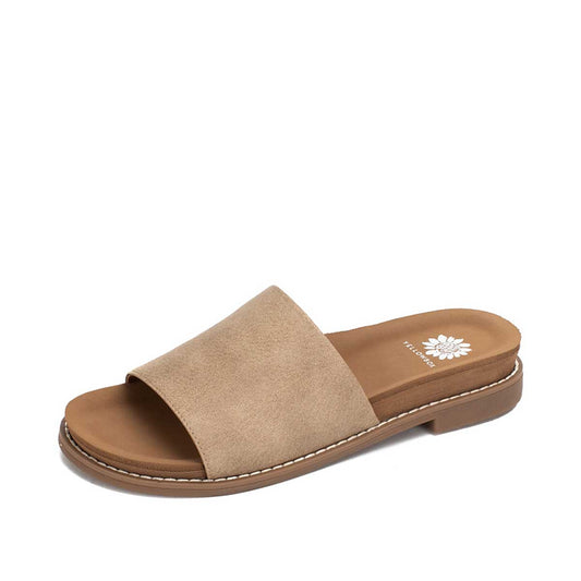 Kalo Slide Sandals by Yellow Box Shoes