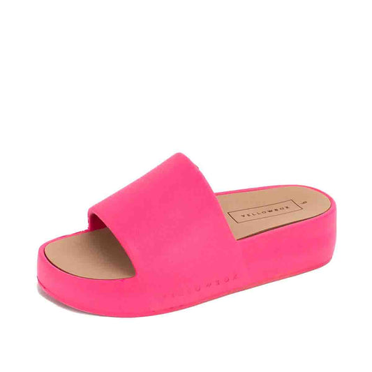 Yellow Box Platform Sandals Torrey Hot Pink