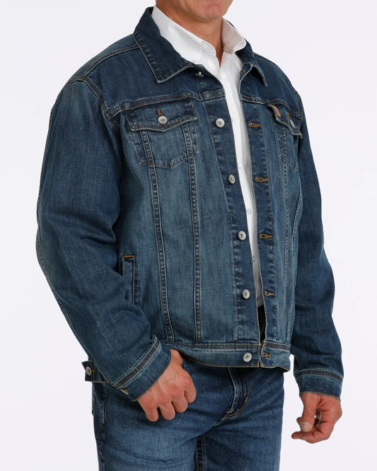 Mens Denim Trucker in Indigo by Cinch Jeans