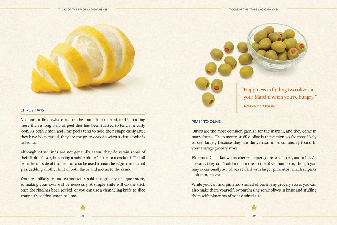 The Martini Field Guide: Martini Culture for the Cocktail Re