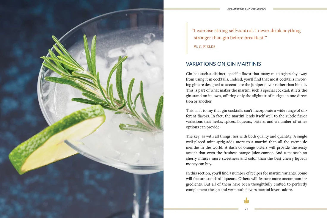 The Martini Field Guide: Martini Culture for the Cocktail Re
