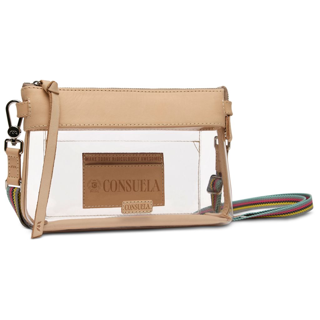 Clear Diego Midtown Crossbody by Consuela