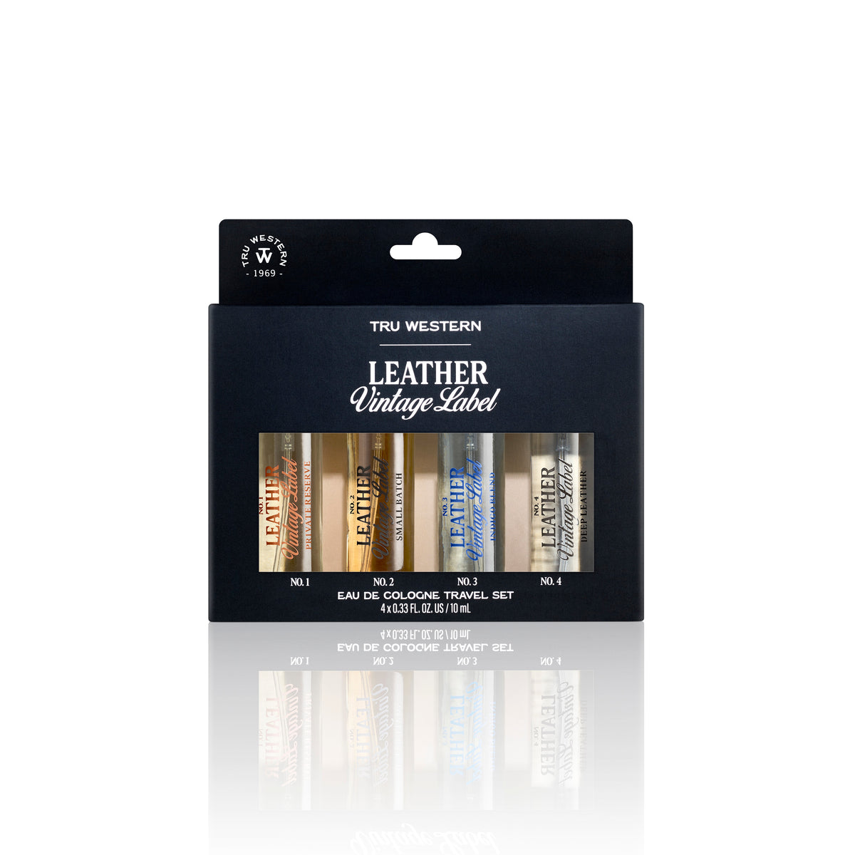 Leather Vintage Label Men's Essentials Gift Set