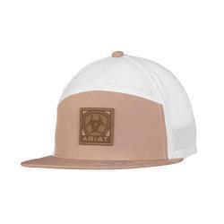 Ariat Mens Cap PVC Square Patch Tan by M&F Western