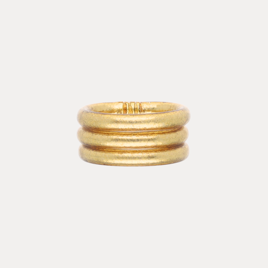 Set of 3 All Weather Rings by Budha Girl