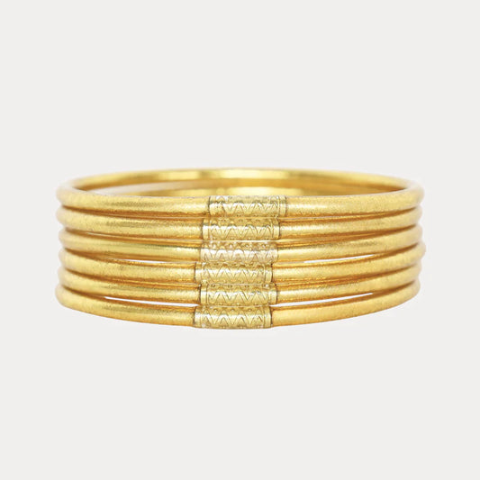 Lumine All Weather Bangles by BuDhaGirl, Set of 6
