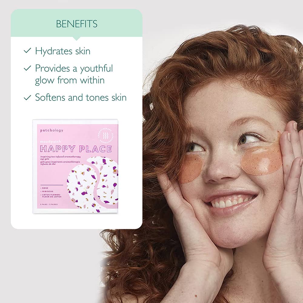 Moodpatch Happy Place Inspiring Aromatherapy Eye Gels by Patchology