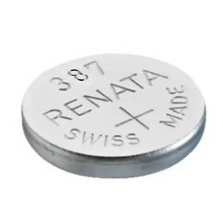 Renata 387 Watch Battery (394 with Plastic Spacer)