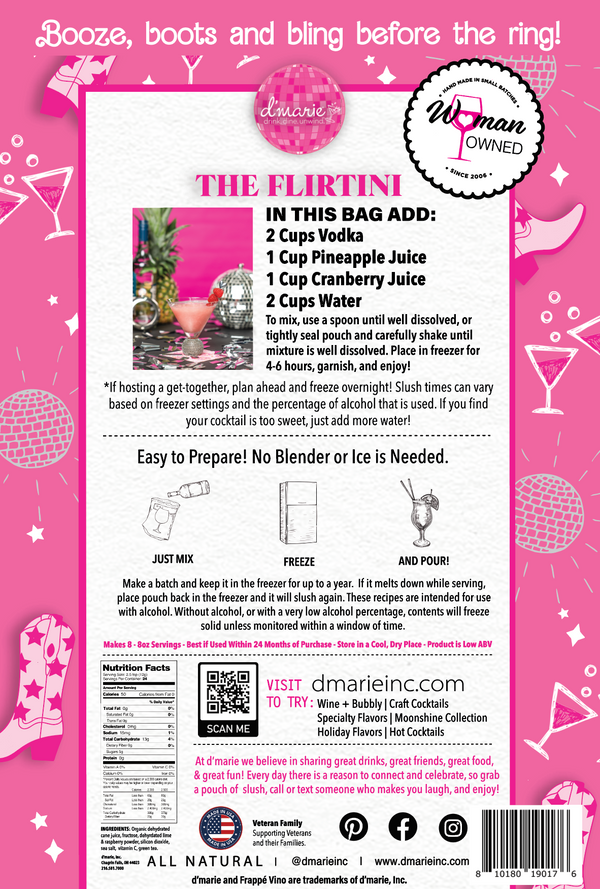 Craft Cocktail Slush Mix- D'Marie Inc.