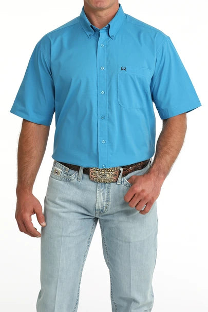 Cinch SSL Solid ArenaFlex Shirt in Blue