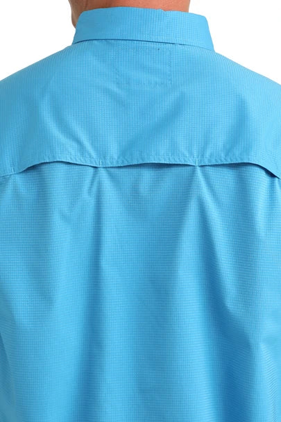Cinch SSL Solid ArenaFlex Shirt in Blue