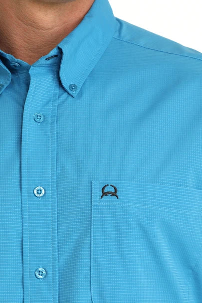 Cinch SSL Solid ArenaFlex Shirt in Blue