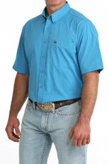 Cinch SSL Solid ArenaFlex Shirt in Blue