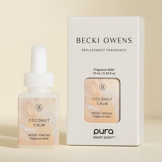 Coconut Calm Pura Smart Vial Fragrance Refill by Becki Owens