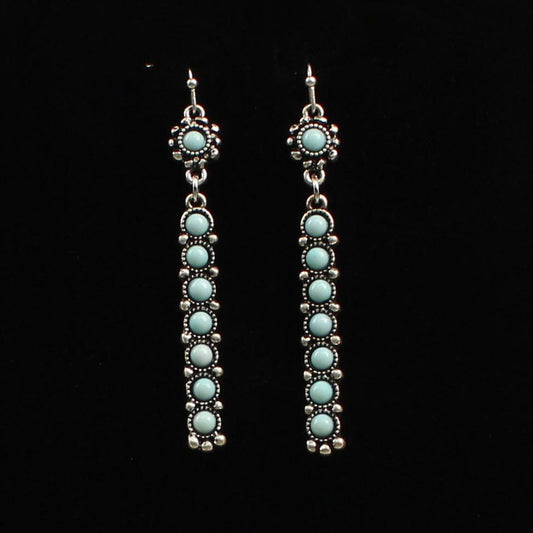 Blazin Roxx Earrings Silver Bars by M&F Western