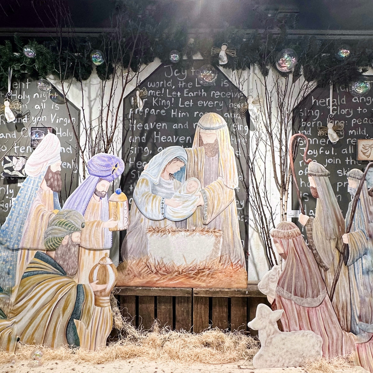 Yard Holy Family Nativity by The Round Top Collection