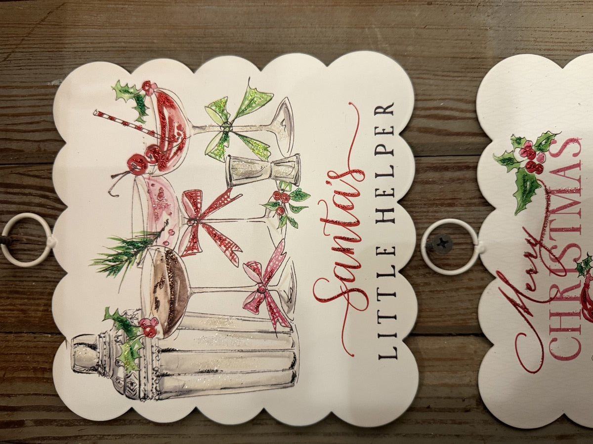 Mini Beck's Scallop "Santas Little Helper"