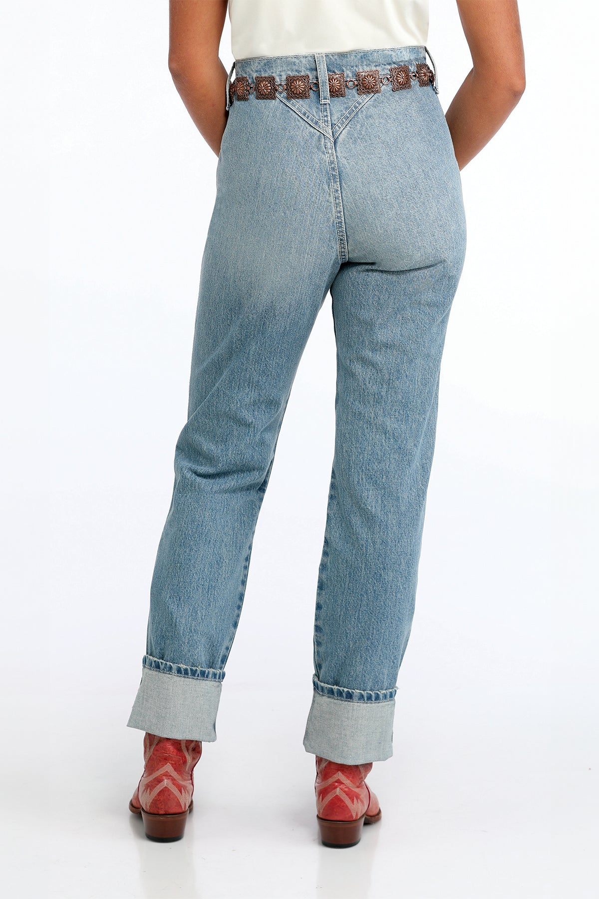 Quinn Bareback Jeans in Brown by Cruel Denim