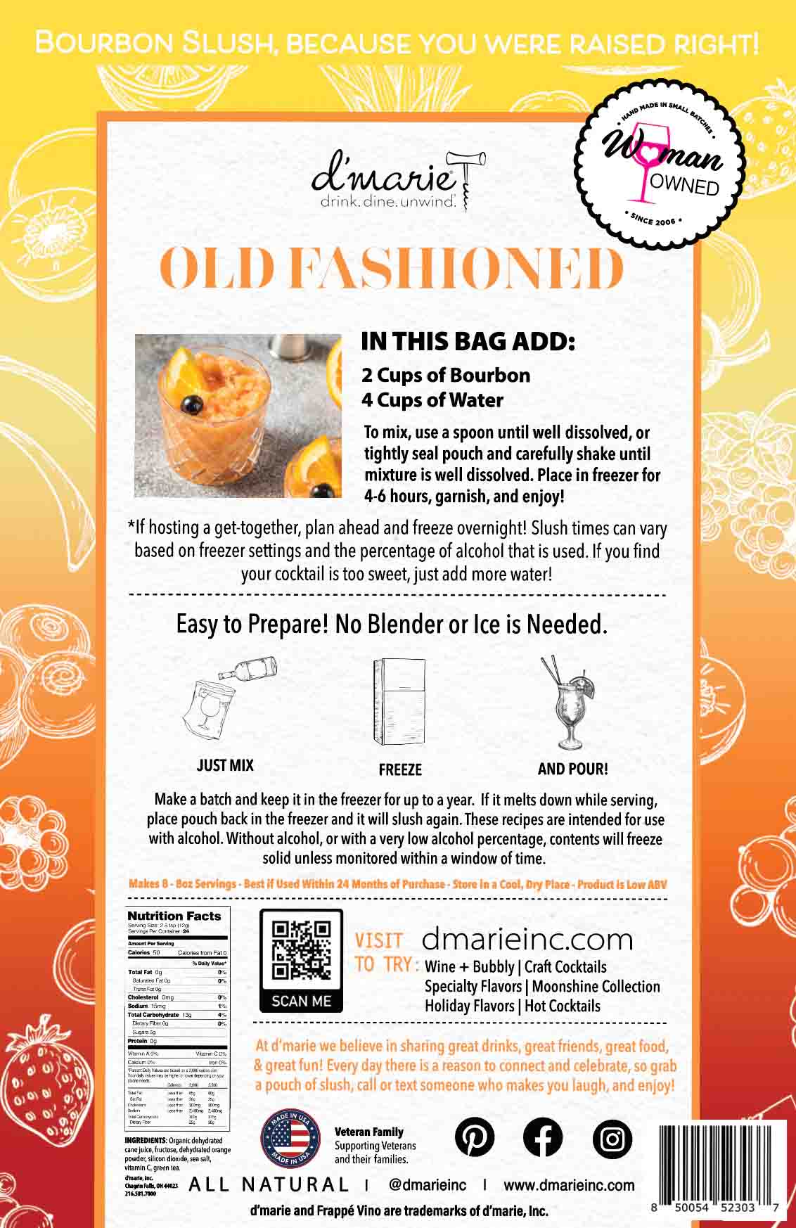 Craft Cocktail Slush Mix by d'marie