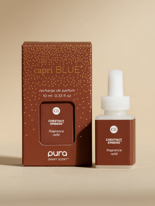 Chestnut Embers Pura Smart Vile Refill by Capri Blue