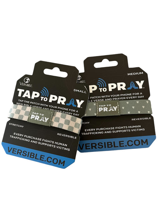 Tap To Pray Wristband - Bible Verse Bracelet