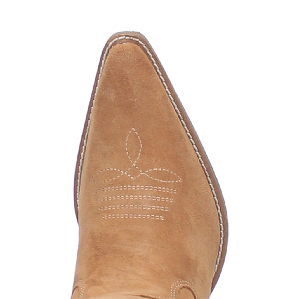 Thunder Road Tall Sueded Leather Cowboy Boots by Dingo
