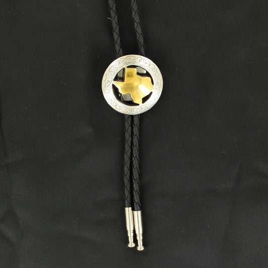 State of Texas Double S Adult Bolo Tie by M&F Western