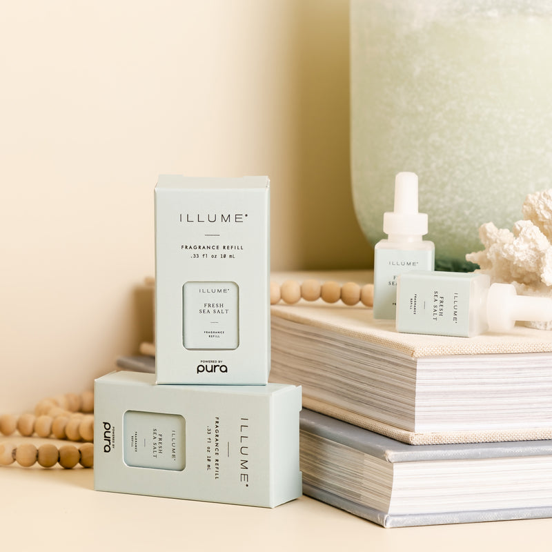 Fresh Sea Salt Pura Smart Vial Fragrance Refill by Illume