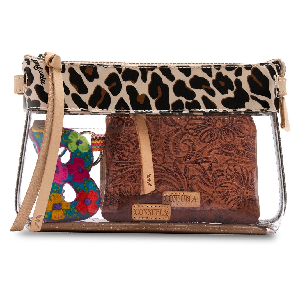Clear Mona Midtown Crossbody by Consuela