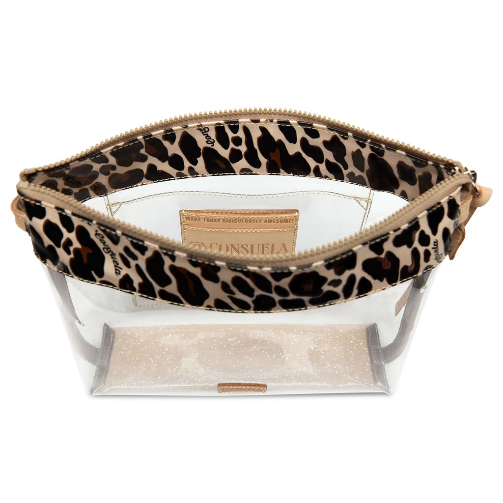 Clear Mona Downtown Crossbody by Consuela