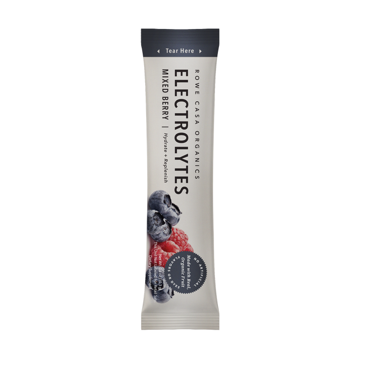 Mixed Berry Electrolytes | 25 Serving Stick Pack by Rowe Casa Organics