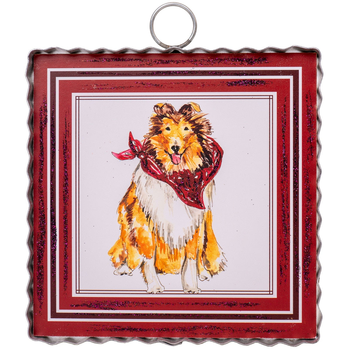 Mini Gallery Collie Dog by The Round Top Collection