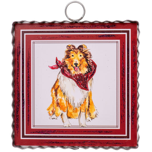 Mini Gallery Collie Dog by The Round Top Collection