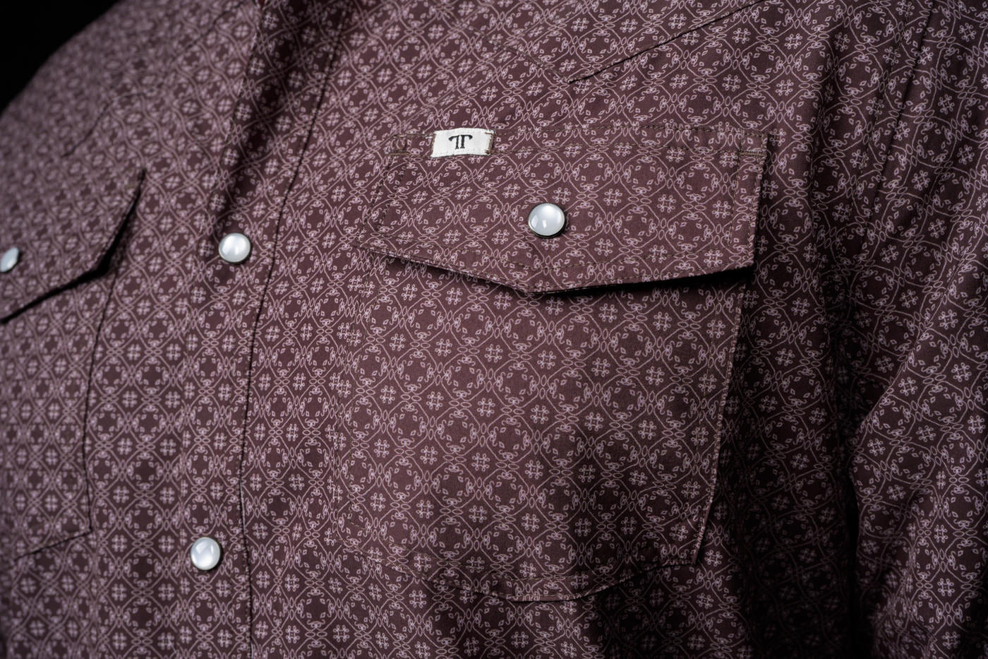 The Silas Long-Sleeve Snap Shirt by Ferrell