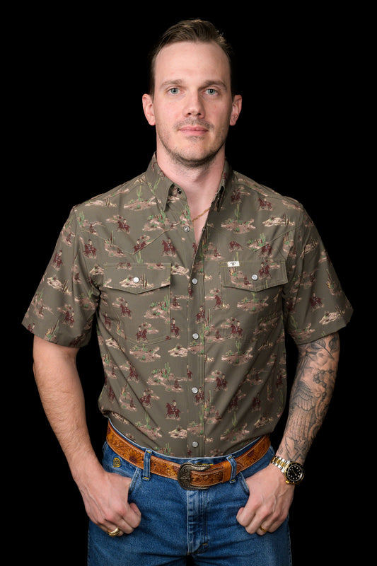 The Colt Short Sleeve Snap Shirt by Ferrell