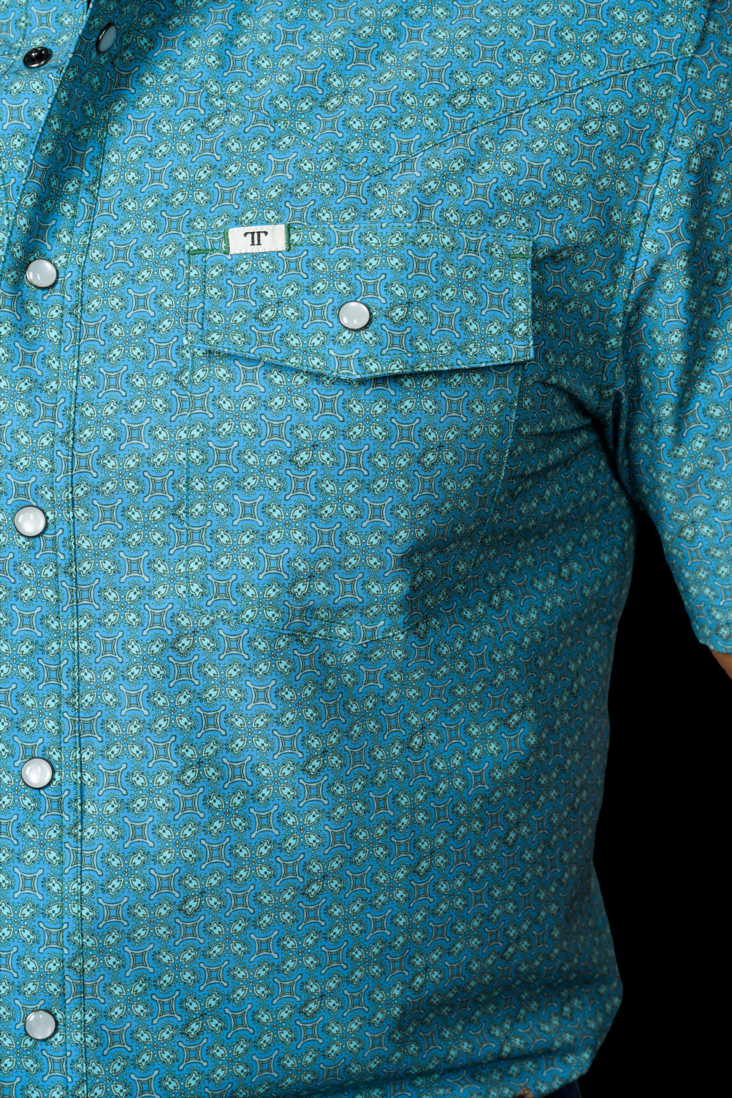 The Miles Short Sleeve Snap Shirt by Ferrell