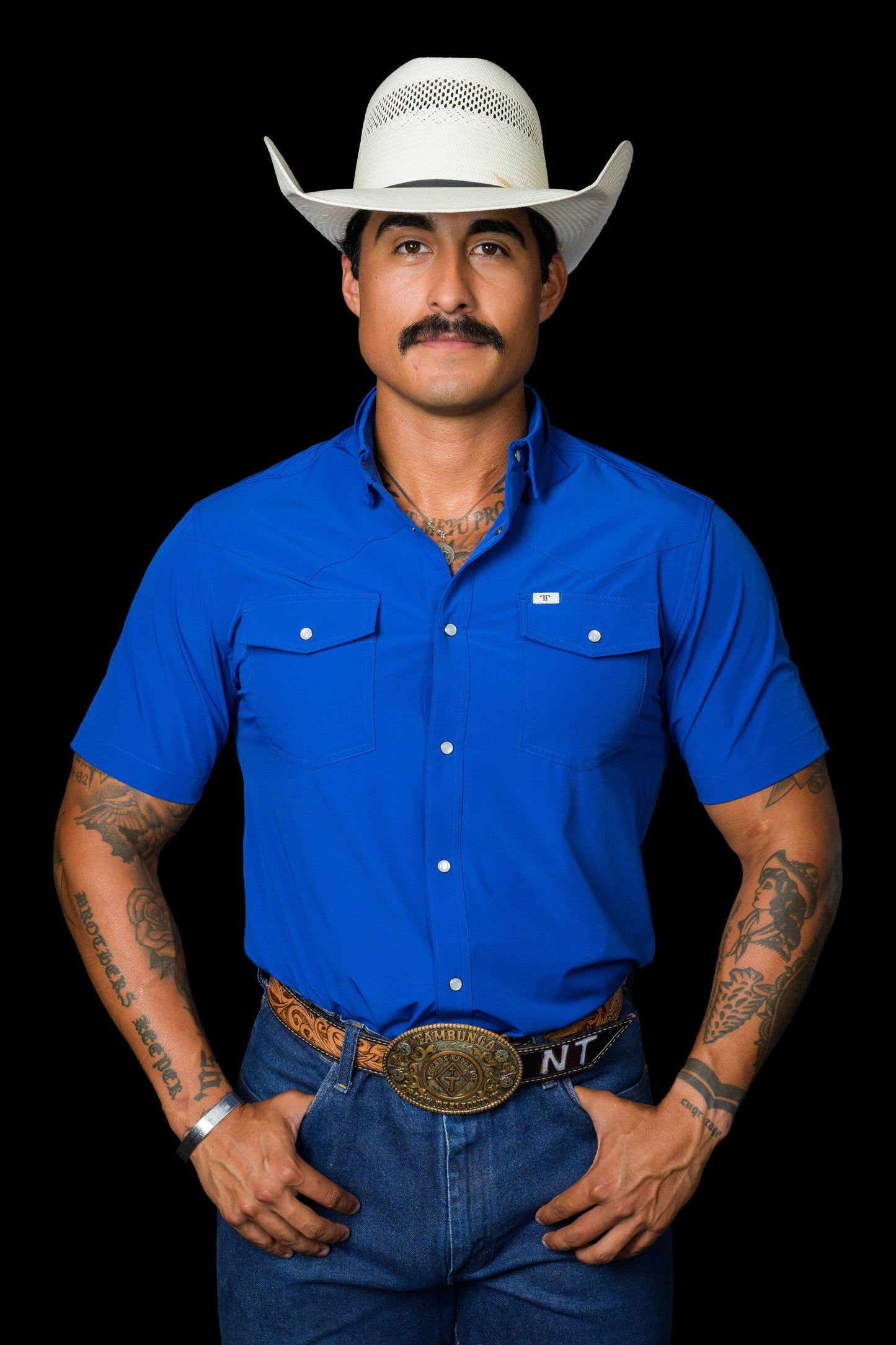 Men's Core Short Sleeve Pearl-Snap Shirts by Ferrell