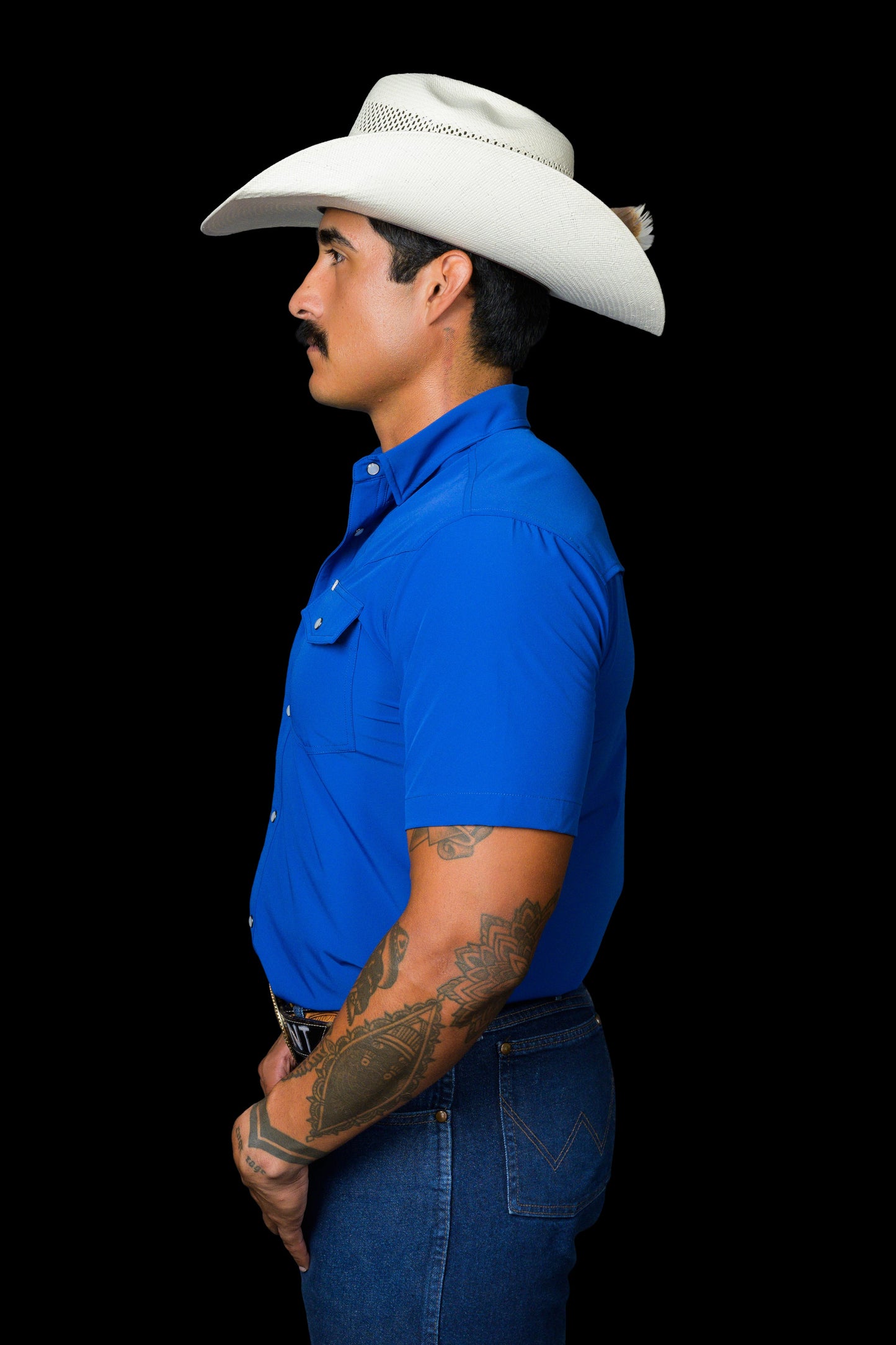 Men's Core Short Sleeve Pearl-Snap Shirts by Ferrell