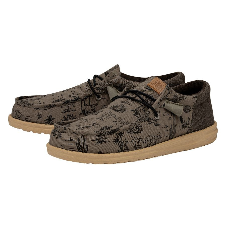 Wally Funk in Desert Olive by Hey Dude Shoes