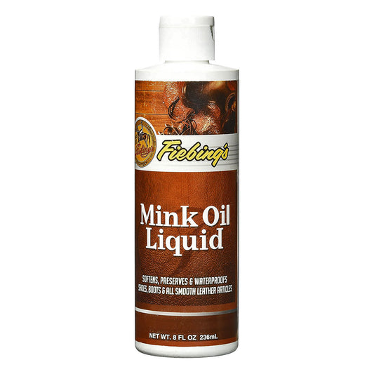 Mink Oil Liquid 8 oz by Fiebings