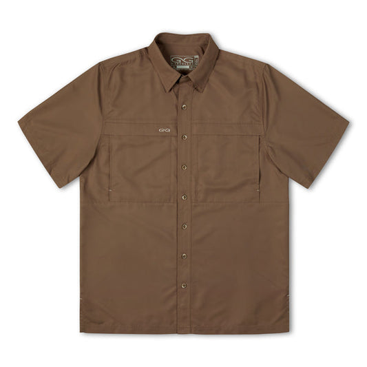 GameGuard MicroFiber SSL | Bark | Original Fit Fishing Shirt