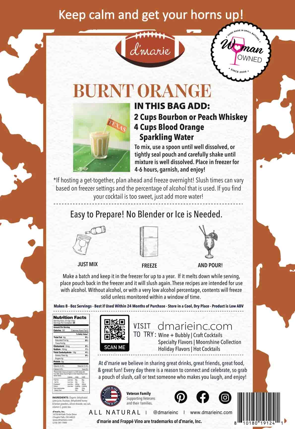 Craft Cocktail Slush Mix by d'marie