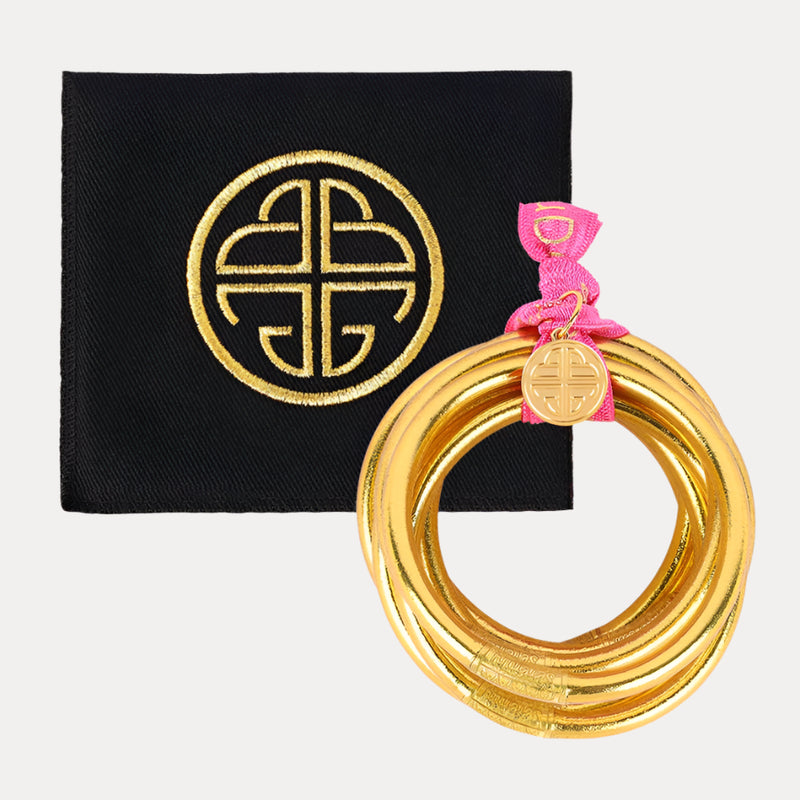 All Weather Bangles -Serentiy Prayer- by BuDhaGirl, Set of 6