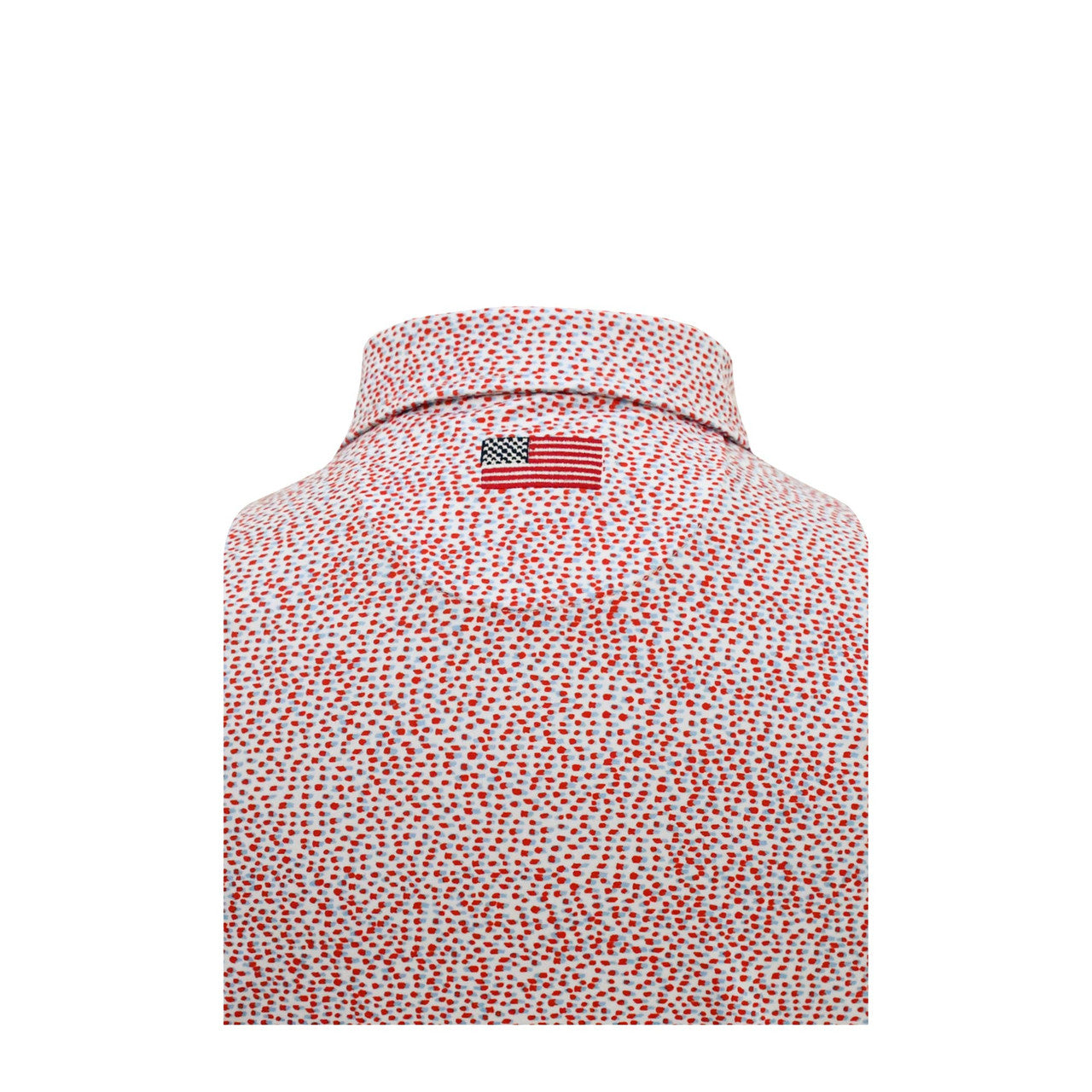 Cheerdrop US Flag Performance Polo by Horn Legend