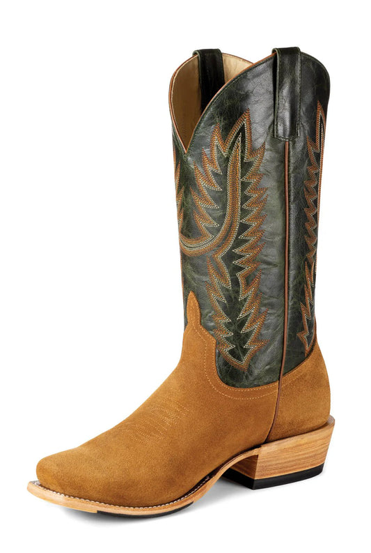 Rust Carpincho Cowboy Boots with 13" Atlantic Old Soul Top by Horse Power
