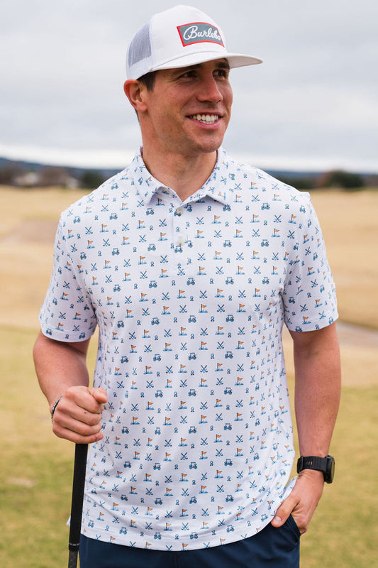 Hole In One Performance Polo by Burlebo