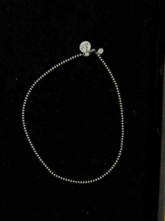 3 mm 16" Navajo Pearl Necklace