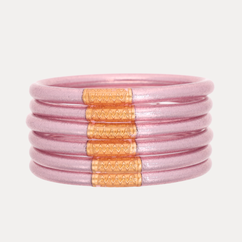 All Weather Bangles -Serentiy Prayer- by BuDhaGirl, Set of 6