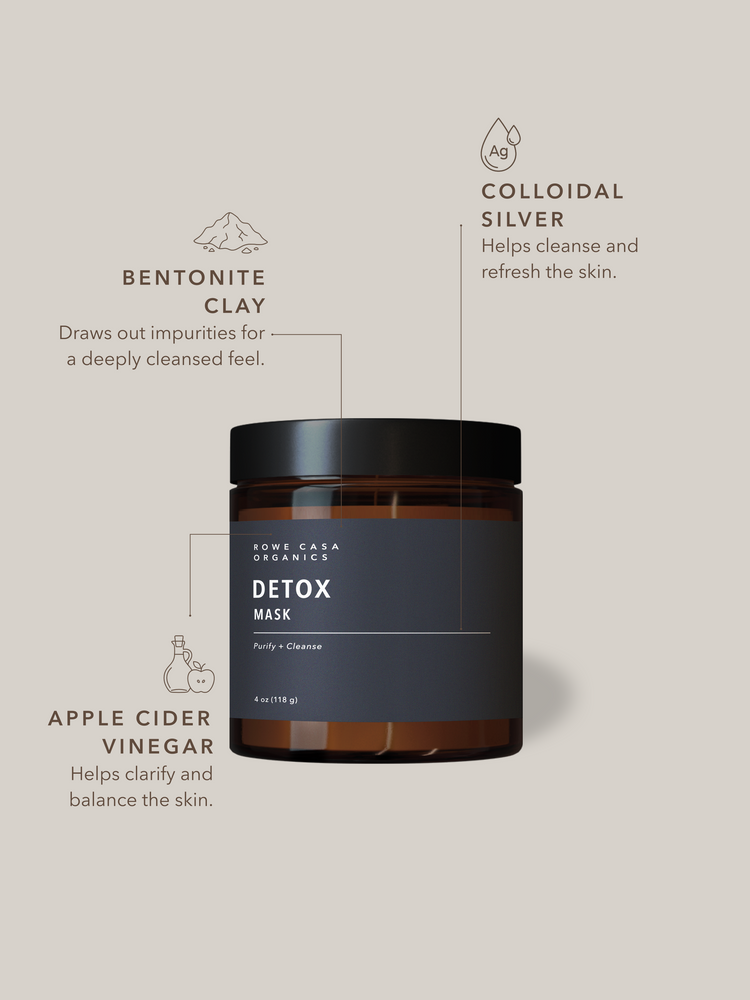 Detox Mask 4oz by Rowe Casa