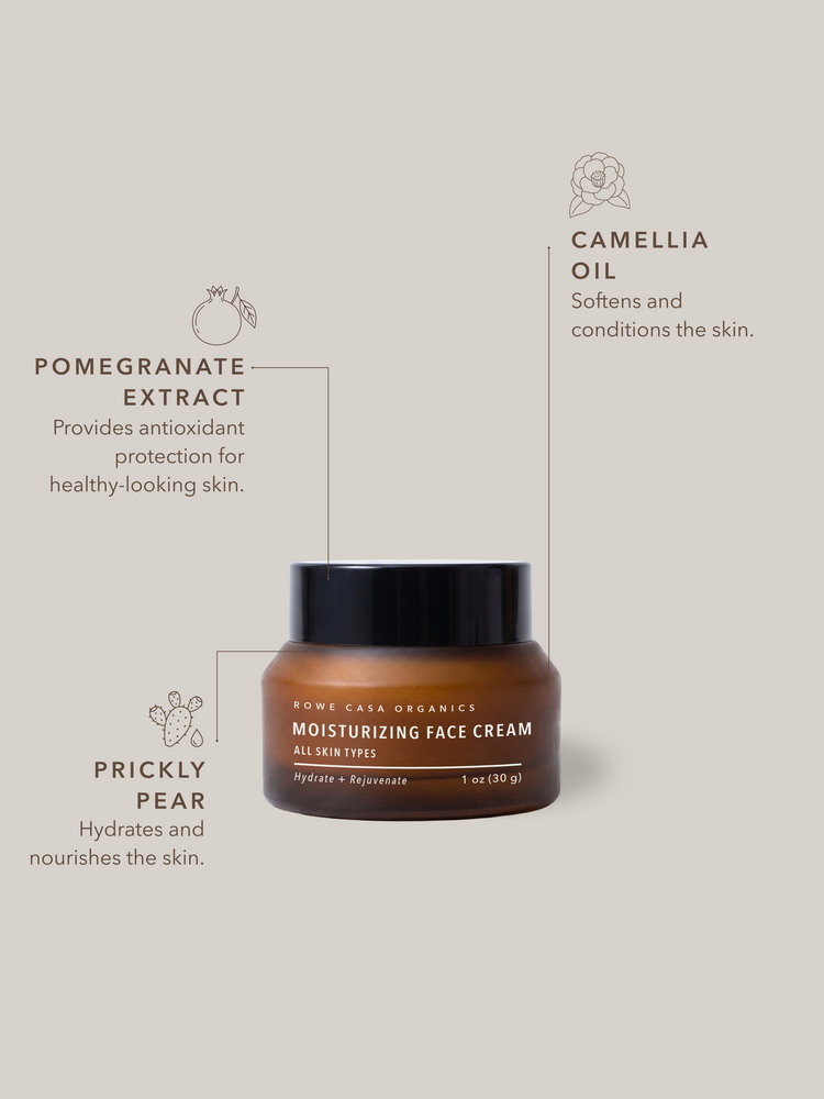 Moisturizing Face Cream | 1 oz by Rowe Casa